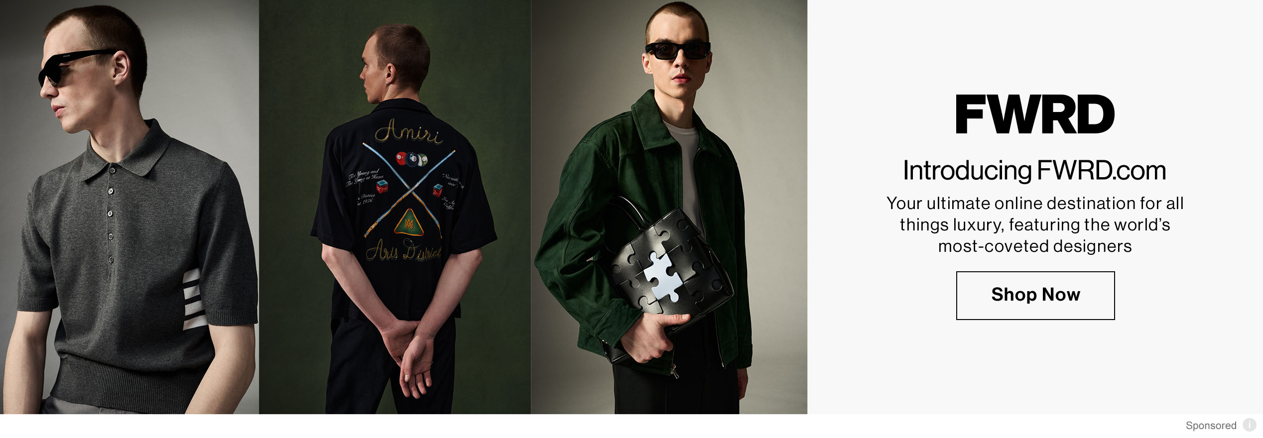 Introducing FWRD.com. Spring 2025