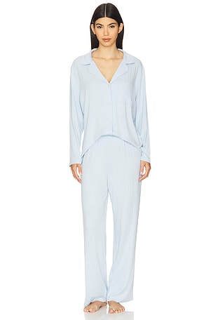 Gisele Rib Long PJ Set eberjey