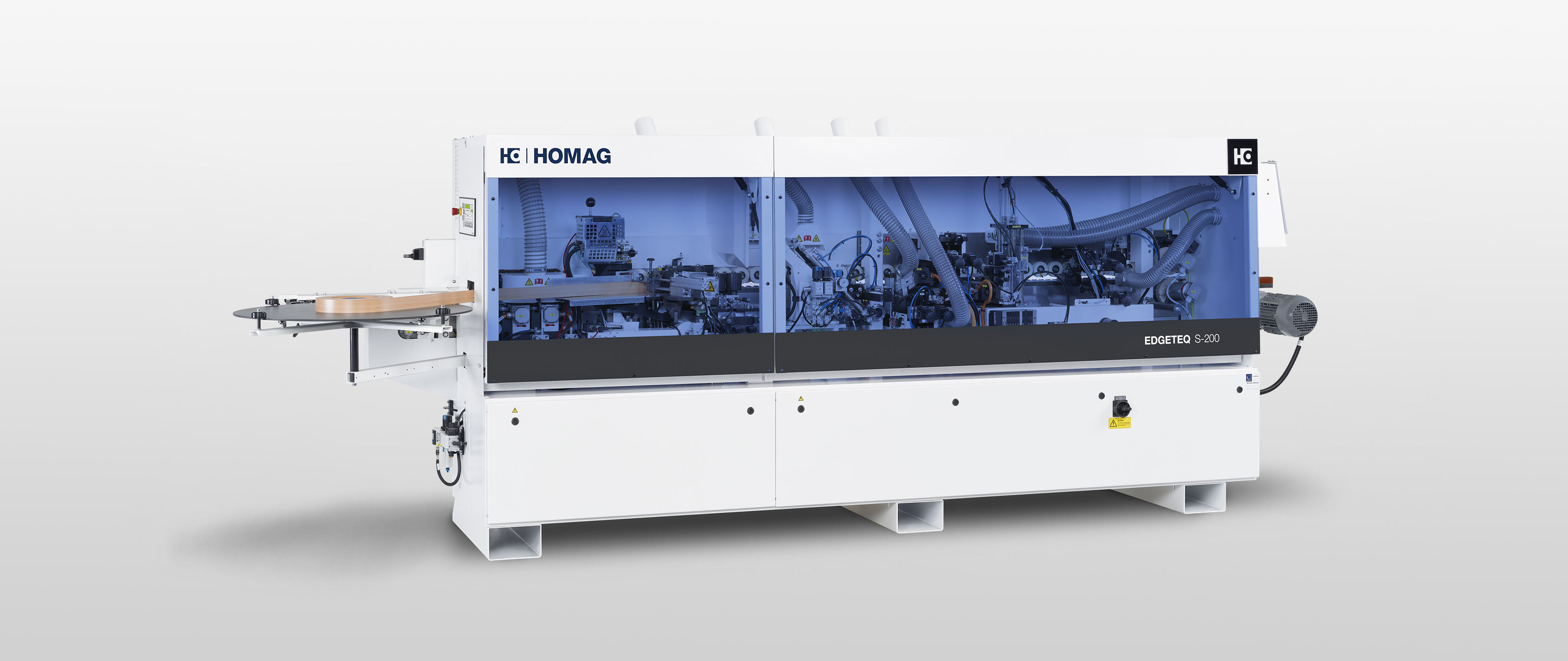 Edge-banding-machine EDGETEQ S-200 from Brandt