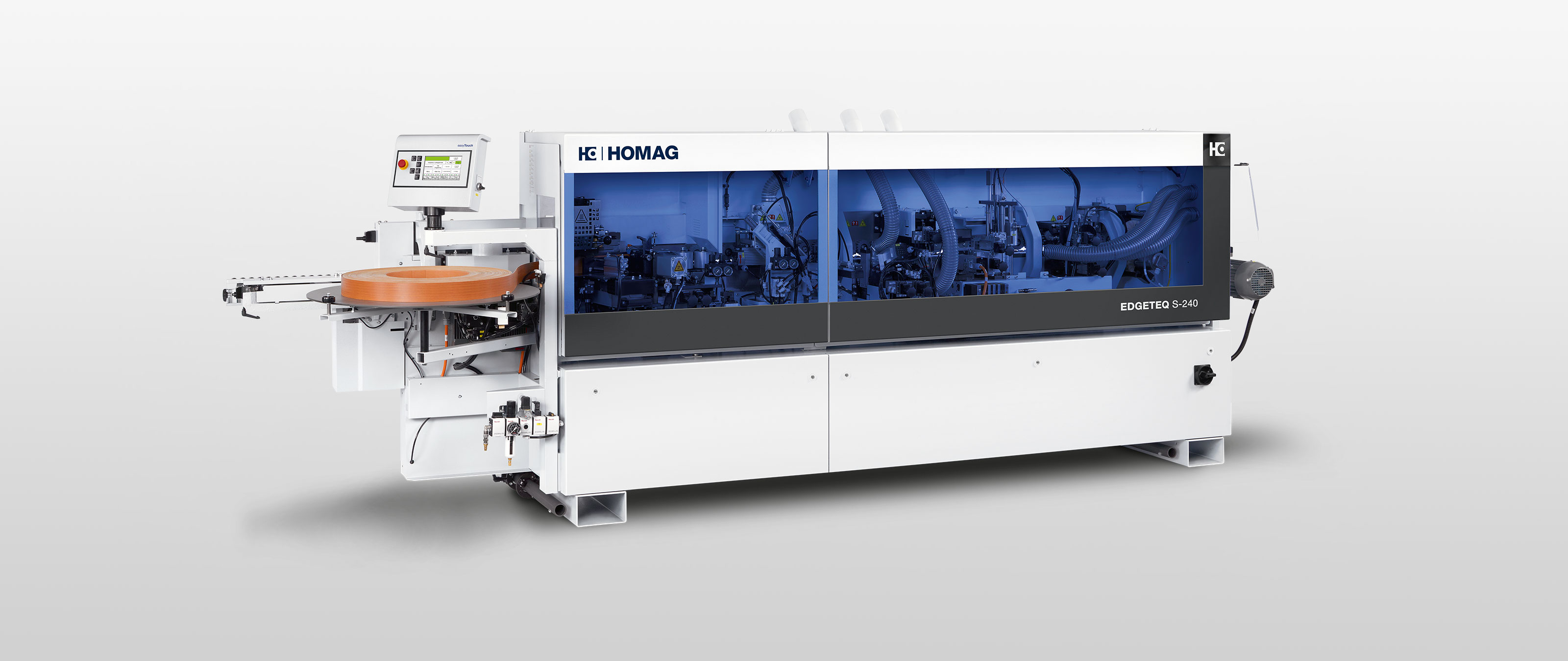 Edge-banding-machine EDGETEQ S-240 from BRANDT