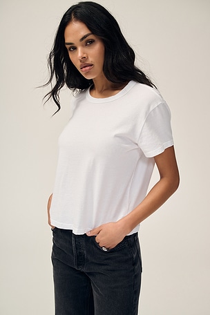 Shrunken Short Sleeve Tee James Perse