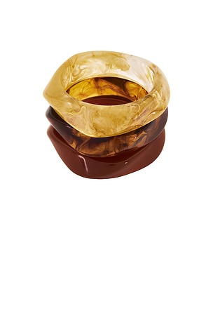 The Formentera Bangle Set Luv AJ